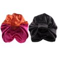 thumbnail image 1 of 2 Bonnet de Couchage Turban Élastique Large Bande Bonnet de Satin pour Femmes, 1 of 6