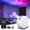 SK20 White Round, variant on Galaxy Projector for Bedroom, Projector Galaxy Light,Northern Lights Projector,Ceiling Starlight Projector,Nebula Lamp, APP&oice Control, LED Night Light Projector for Room White