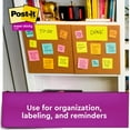 thumbnail image 6 of Post-it Super Sticky Lined Notes, Energy Boost Collection, Multi-Size, 45 Sheets, 4 Pads, 6 of 15