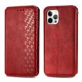 thumbnail image 3 of Case for iPhone 11 Pro Max Flip Cover Wallet Flip Cover Magnetic Protective - Red, 3 of 5
