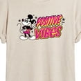 thumbnail image 3 of Disney - Positive Vibes  - Women's Oversized T-Shirt, 3 of 5