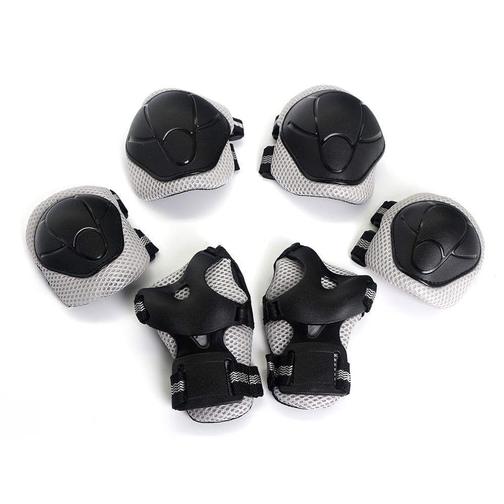 Lixada 6PCS Brace Kids Youth Cycling Roller Skating Skateboard Elbow