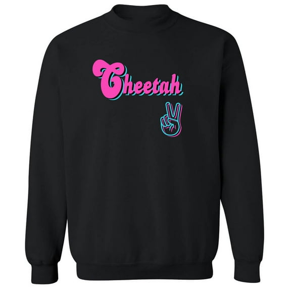 Dolphins Vice City Cheetah Tyreek Hill Crew Neck Sweatshirt