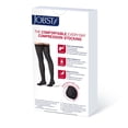 thumbnail image 4 of JOBST Opaque Compression Stockings, 15-20 mmHg, Thigh High, Silicone Dot Band, Open Toe, Natural, Small, 4 of 4