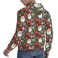 thumbnail image 6 of Fotbe Men's Hoodie with Merry Christmas Pattern - Kangaroo Pocket Pullover Hooded Sweatshirt, Perfect for Daily Wear, Travel, and Home-Medium, 6 of 7