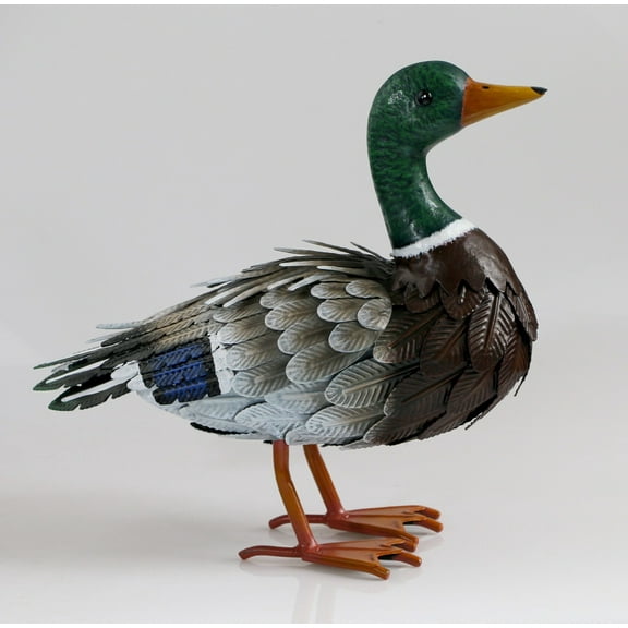 MDR Trading Inc. AI-GG9563_Q01 Metal Mallard Duck Garden Sculpture