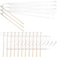 thumbnail image 4 of 30pcs Wedding Party Ribbon Sticks Wand Streamer Lightweight Fairy Ribbon Sticks With Bells, 4 of 9