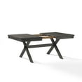 thumbnail image 6 of Crosley Furniture Hayden Wood 4 Piece Butterfly Leaf Trestle Dining Set in Slate, 6 of 15