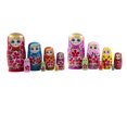 thumbnail image 1 of 2 Adorables para Niñas. CUTICAT Muñeca rusa de anidación, 1 of 8