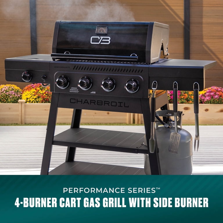 Charbroil Gas Grill, Performance Series FlavorMax 4 Burner Grill