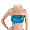thumbnail image 1 of Top bandeau de mujer Salvador sin mangas azul, 1 of 7