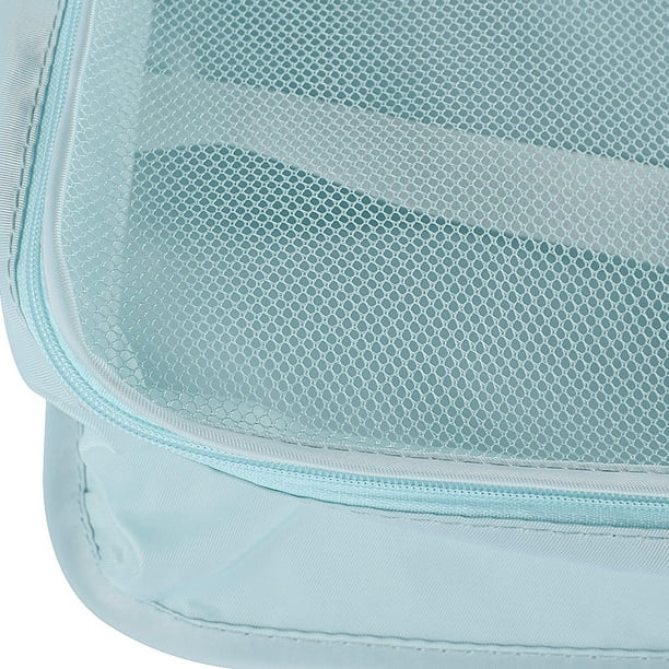 Underwear Pouch Travel Bag Organizer ( Light Blue & Pink) —