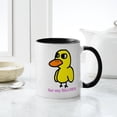 thumbnail image 4 of CafePress - Duck Song Mugs - 11 oz Ceramic Mug - Novelty Coffee Tea Cup, 4 of 4