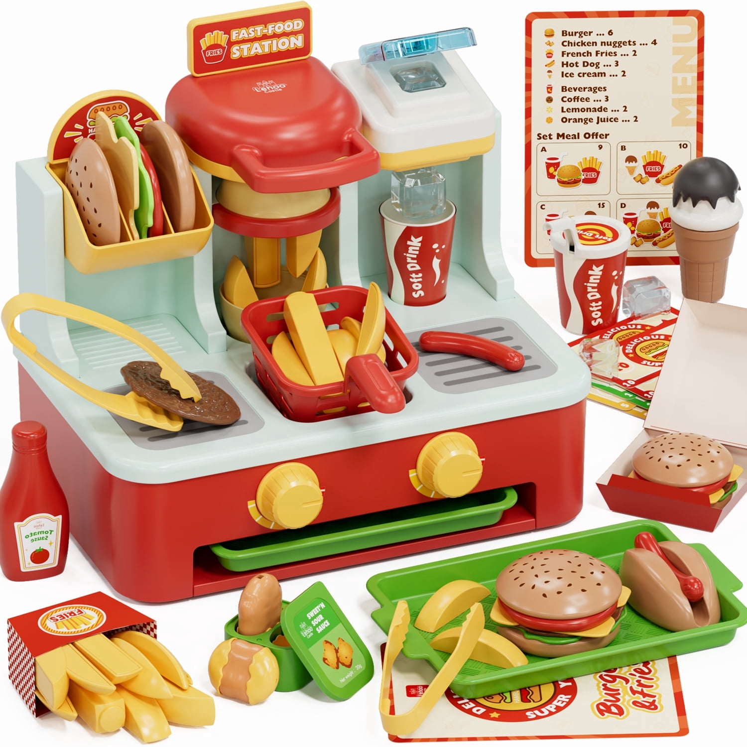 Creative Chefs- Sliced Yellow Cheese with Make-It Mix Play Sand