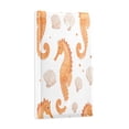thumbnail image 2 of Yayeee Blank Wall Plate Cover 1-Gang 4.5"x2.7" Home Unused Decorative Outlet, Orange Seahorse, 2 of 7