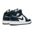 thumbnail image 3 of Jordan GRADE SCHOOL Air Jordan 1 Mid GS "Armory Navy" 554725 411 from Stadium Goods, 3 of 9