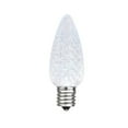 thumbnail image 3 of Novelty Lights Pure White C9 LED Faceted Christmas Replacement Bulbs Dimmable 25 Pack, 3 of 8