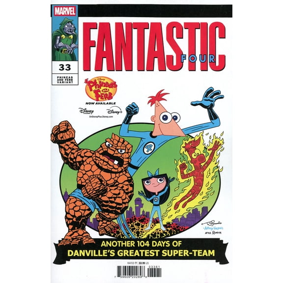 Fantastic Four (7th Series) #33E VF ; Marvel Comic Book