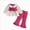 B22-Hot Pink, variant on Toddler Baby Girl Clothes Set Long Sleeve Sweatshirt and Pants Fall Winter Outfits 6-12 Months 12-24 Months 2t 3t 4t 5t 6t 7t 8t 9t Children,Playwear 2-3 Years