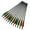 Multicolor, variant on 20 Inch Carbon Crossbow Bolts Hunting Archery Arrows with 4" Vanes Replaced Arrowhead Tips, 12 Pack