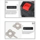 thumbnail image 2 of 6X Estuche para Herramientas Eléctricas de 21 V, Caja de Almacenamiento para Batería de Corte 18650 y Amoladora Angular Inalámbrica., 2 of 6