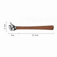 thumbnail image 3 of Generic Fist Hammer,Stainless Steel Hammer with Solid Wood Handle for Outdoor Camping, Multi-Purpose Crafts and Hardware Tools, a Good Gift Choice, 3 of 3