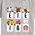 thumbnail image 3 of International Harvester - E-I-E-I-O Barnyard Animals - Toddler Short Sleeve Graphic T-Shirt, 3 of 6