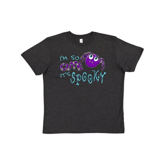 Inktastic I'm So Cute Its Spooky- cute Halloween spider Youth T-Shirt