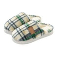 thumbnail image 3 of Shadoumai Womens Thick Sole Fuzzy Plush Slippers Warm Winter Indoor House Shoes with Soft Lining, for Home & Postpartum Comfort, 3 of 5