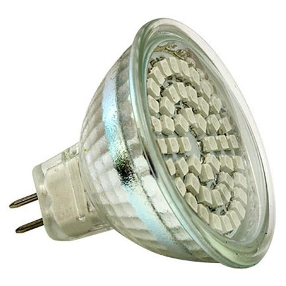 Dabmar Lighting  MR16 LED 2.5 watt 48 Surface Mounted Diodes Blue 12 V Replacment Lamp - Blue