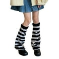 thumbnail image 4 of Women's Kawaii Leg Warmers Shiny Star Leg Warmers Long Slouch Socks Casual Boot Cuffs Streetwear, 4 of 7