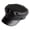 Black, variant on NCY Faux Leather Newsboy Hat for Women Vintage Classic Costume Beret Cap for Men Sailor Fiddler Caps