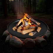 Linsen-outdoors Wood Burning Fire Pit for Picnic Bonfire Patio Outside Backyard Party BBQ