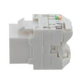 thumbnail image 2 of NavePoint CAT6A Unshielded Toolless Keystone Jack 10 pack, White, 2 of 5