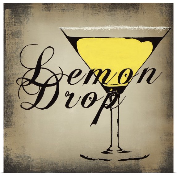 Great BIG Canvas | "Lemon Drop" Art Print - 20x20
