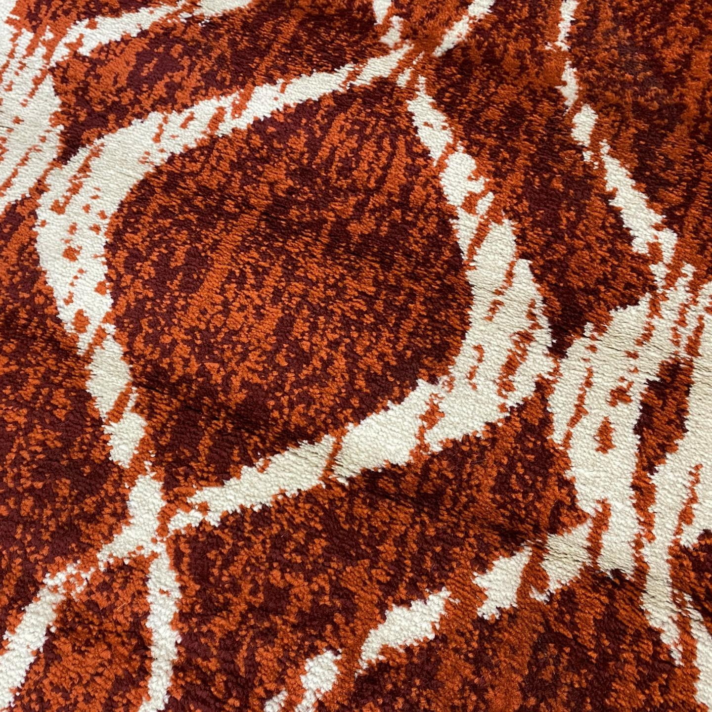 Luxe Weavers Red 8x10 Geometric Area Rug for Living Room