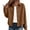 Khaki, variant on Women's Denim Shirt Jacket Loose Fit Long Sleeve Casual Top for Autumn Layering L Size Beige