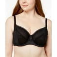 thumbnail image 2 of Playtex Secrets Amazing Shape Unlined Balconette Underwire Bra Black 38C Women's, 2 of 3