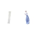 thumbnail image 1 of Pantalla De Lámpara De Salón Con Figura De Niña De Cerámica, Estatua De Dama De Porcelana, Adorno Moderno Para Estante, Porche, Armario, Escritorio, 1 of 8
