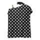 thumbnail image 4 of Puntoco Mujeres Casual Media Manga Halter Cuello Hombro Impreso Loose Polluer Blusa tops Puntoco Puntoco-1668, 4 of 5