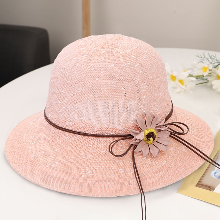 Sun Hats for Women Wide Brim Straw Hat Beach Protection Hat  display picture 3