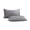 #03 Gray【1x Pillowcase Pair (51*75cm)】, variant on KTFgvq Body Pillowcase for Hot Sleepers, Breathable Velvet Soft Full-Length Cover, Chilling Cooling Effect for Night Sweats, 20.08" x 29.53", Pink