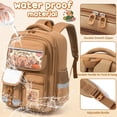 thumbnail image 5 of 28PCS Kawaii Panda Backpack with Pencil Case & Stationery Set, 5 of 7
