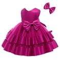 thumbnail image 3 of Vestido NSSMWTTC para Niña de Dama de Honor con Falda de Tul y Rosa, Talla 100, 3 of 7