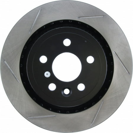 StopTech For Volvo V60/V70 2008-2018 Brake Rotor Sport Slotted Rear Passenger Side | 126.39045SR