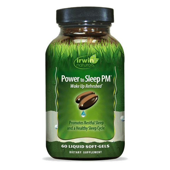 Irwin Naturals Power to Sleep PM - 60 Liquid Soft-Gels