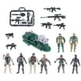 thumbnail image 2 of Juego de 9 adornos de modelos militares, modelos de vehículos militares, juguetes para niños (colores surtidos), 2 of 6