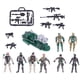 thumbnail image 2 of Juego de 9 adornos de modelos militares, modelos de vehículos militares, juguetes para niños (colores surtidos), 2 of 6