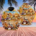 thumbnail image 3 of Sudadera con capucha con estampado 3D de hojas de arce y pavo para hombre y mujer, con estampado de feliz día de Acción de Gracias, informal, holgada, de manga larga, 3 of 5