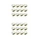 thumbnail image 2 of Advancent 12 Pieces Home Restaurant Leaf Shaped Ring Portable Ceremony Rhinestone Napkins Napkin Decoration Ornament Banquet Oro 2piezas, 2 of 6